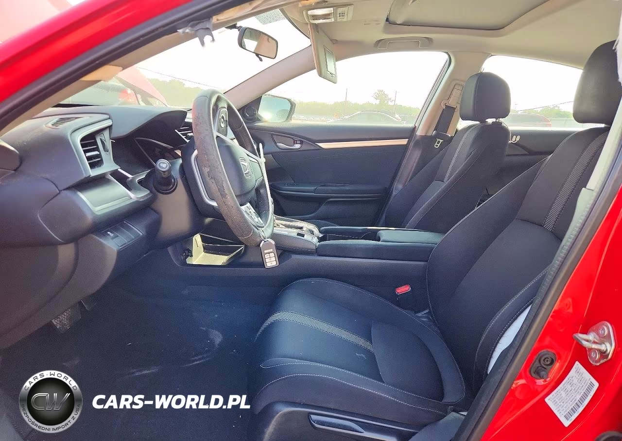 2018 Honda Civic Ex VIN:2HGFC2F74JH539897 - 7