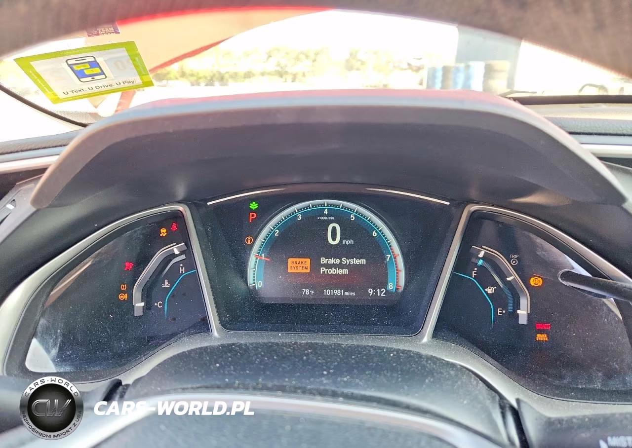 2018 Honda Civic Ex VIN:2HGFC2F74JH539897 - 9