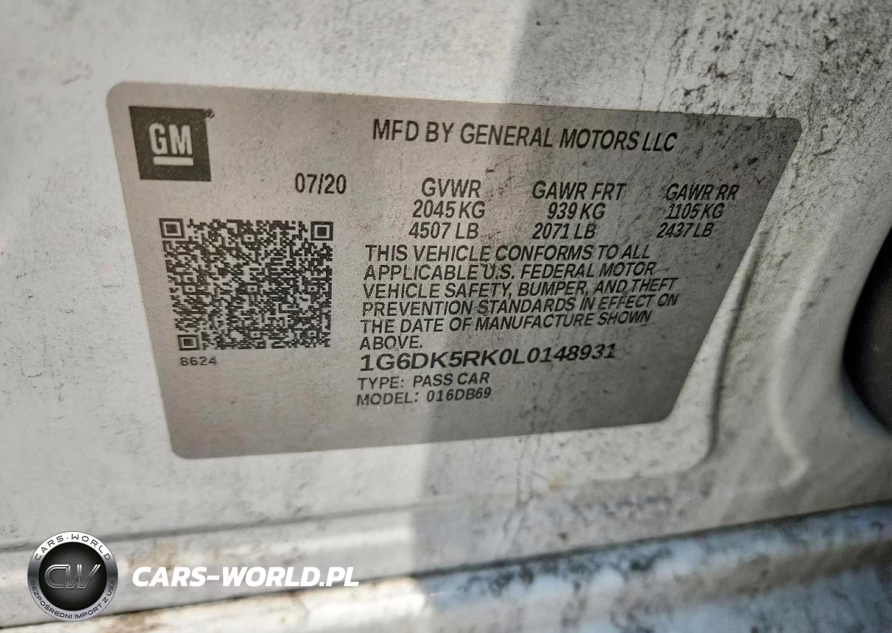 2020 Cadillac Ct4 Luxury VIN:1G6DK5RK0L0148931 - 12