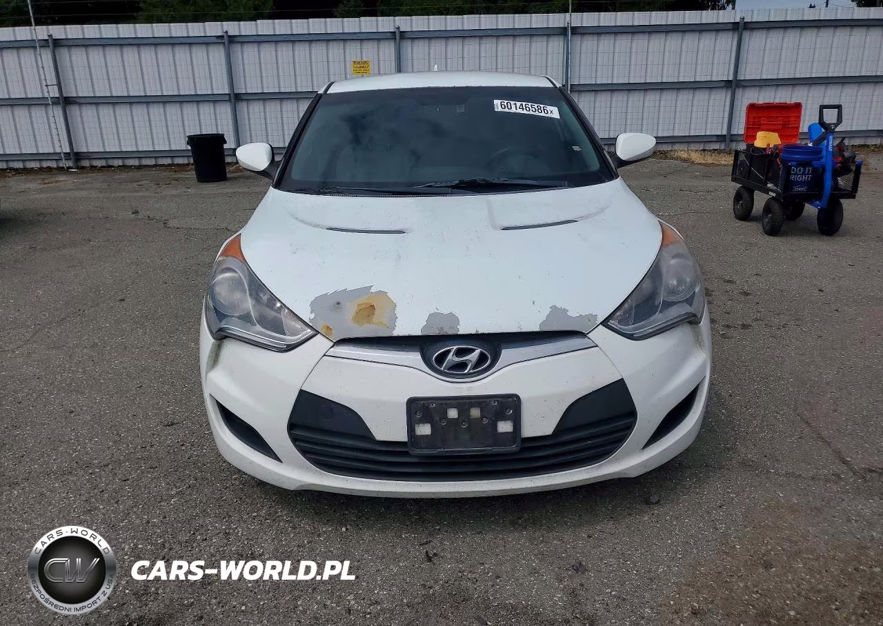 2013 Hyundai Veloster Base VIN:KMHTC6AD7DU105301 - 5