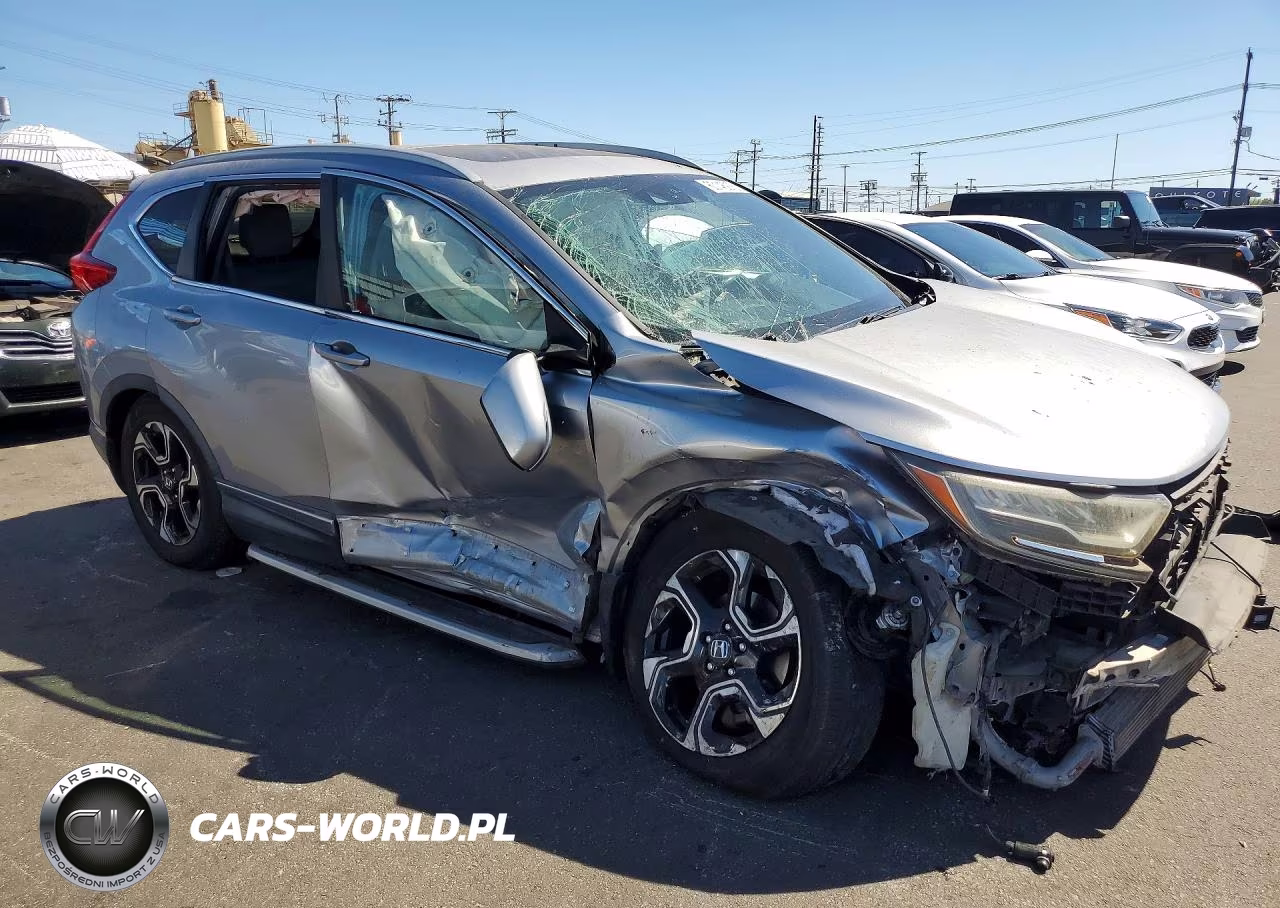 2017 Honda Cr-V Touring VIN:2HKRW1H93HH505480 - 4