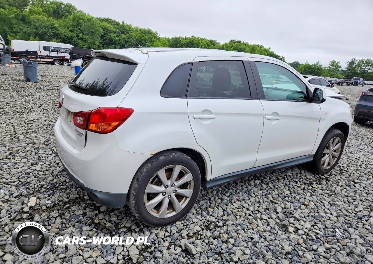 2014 Mitsubishi Outlander Sport Es VIN:4A4AR3AU4EE011793 - 3