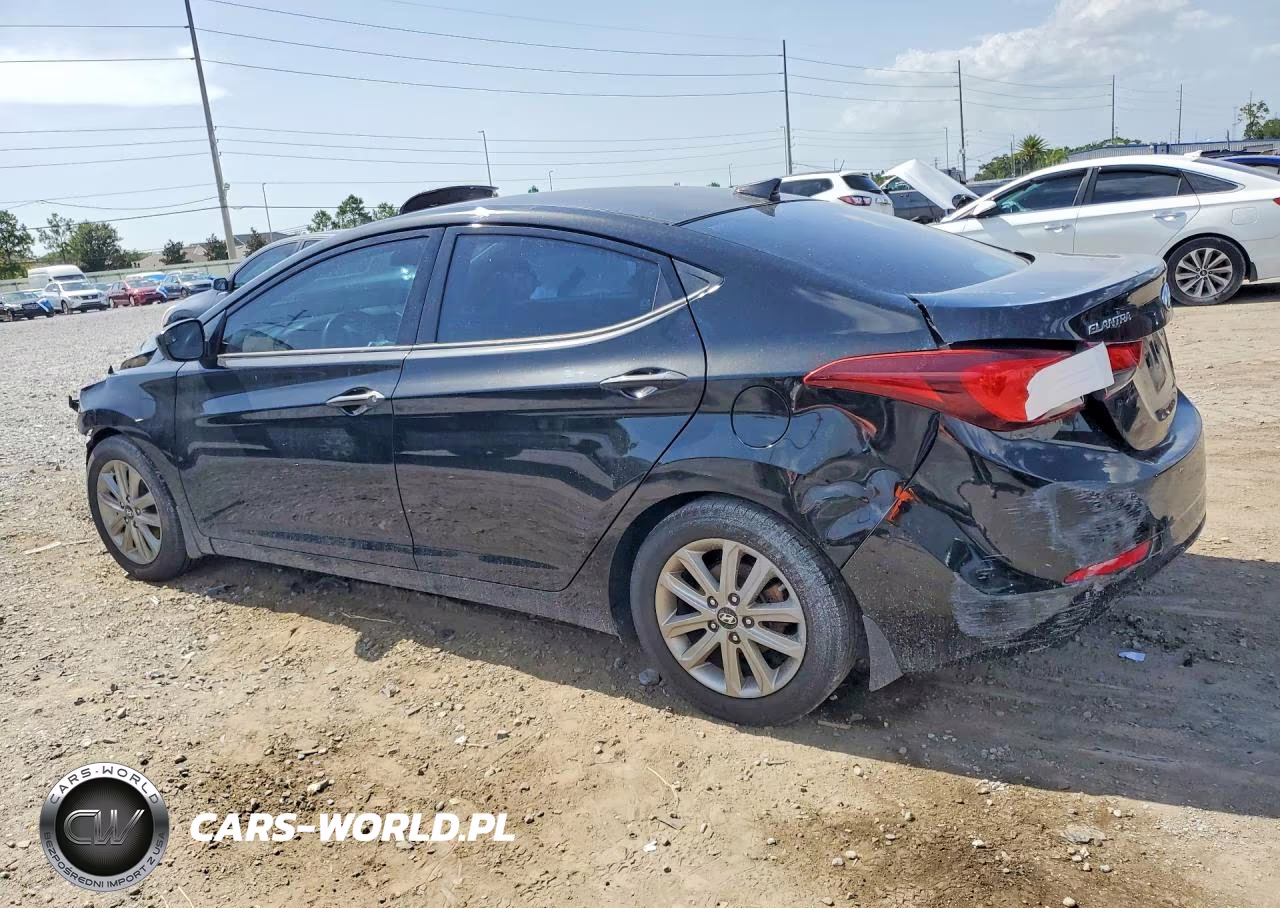 2016 Hyundai Elantra Se VIN:5NPDH4AE3GH662549 - 2