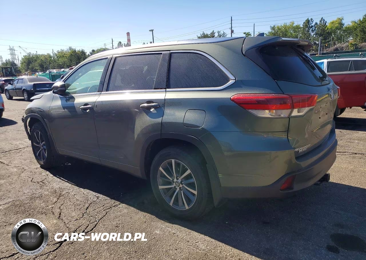 2017 Toyota Highlander Xle VIN:5TDJZRFH1HS391406 - 2
