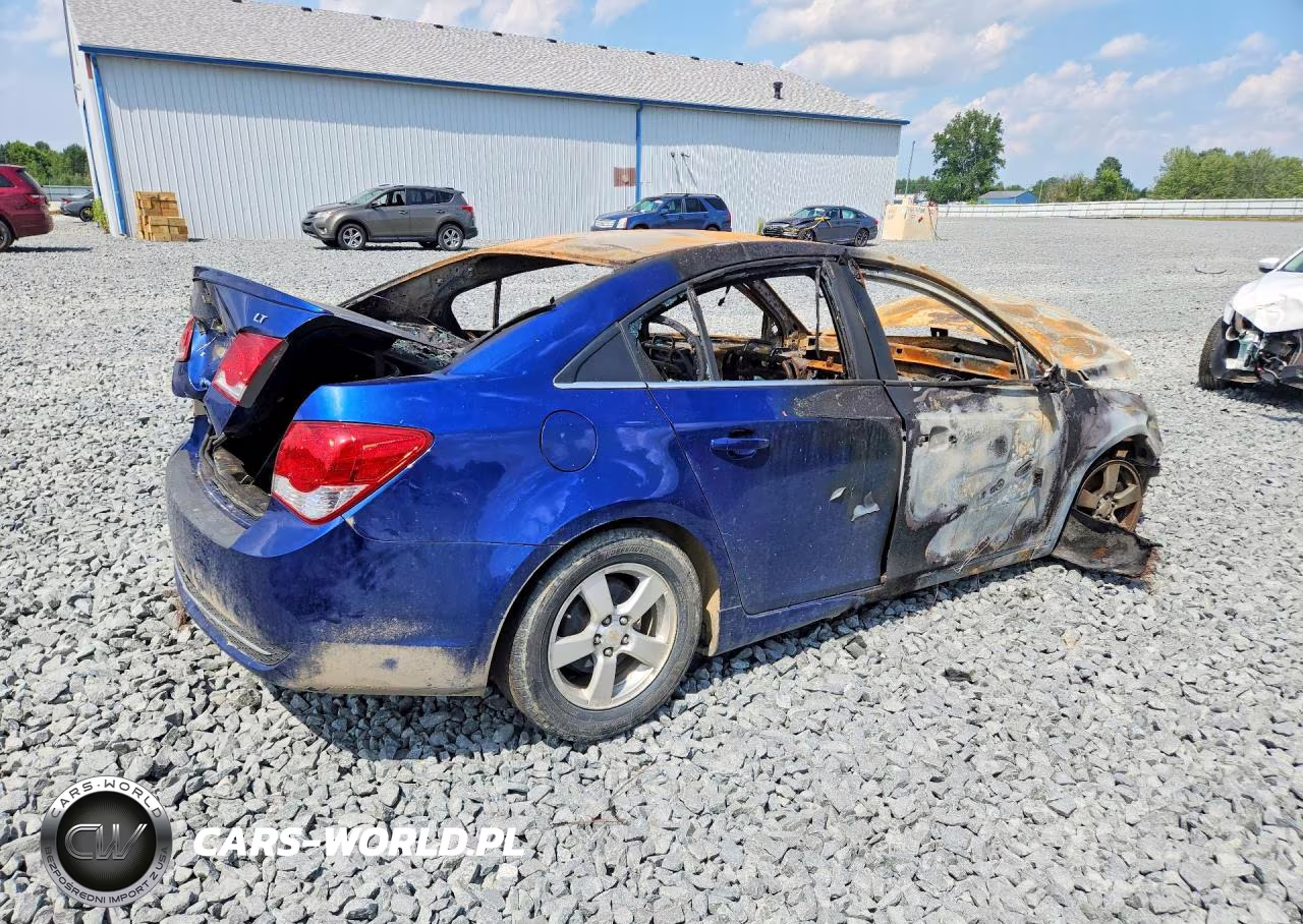 2012 Chevrolet Cruze Lt VIN:1G1PL5SC7C7111157 - 3