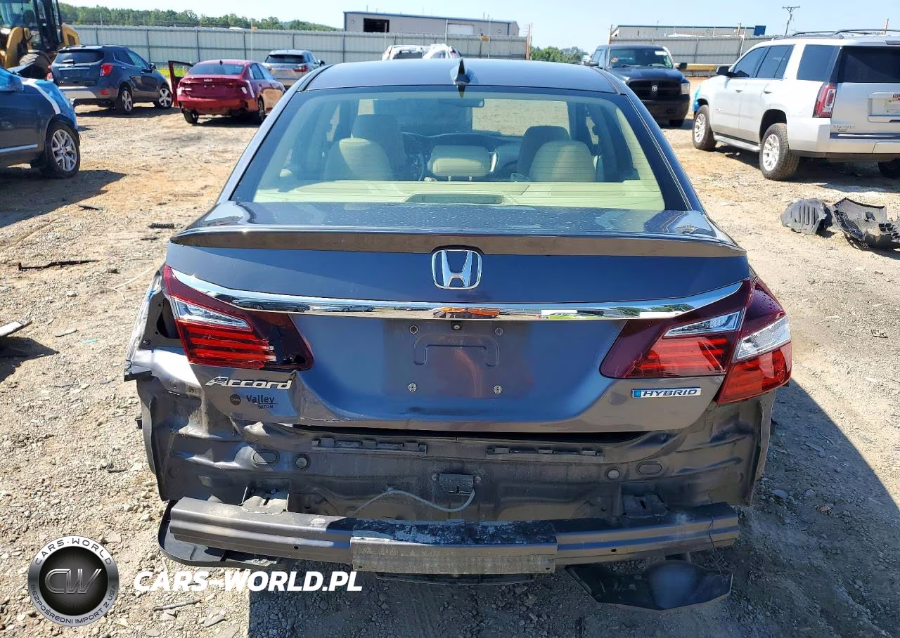 2017 Honda Accord Hybrid Exl VIN:JHMCR6F58HC012981 - 6