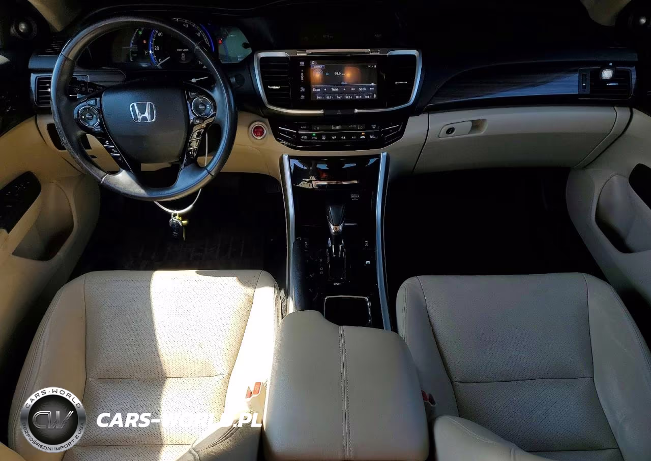 2017 Honda Accord Hybrid Exl VIN:JHMCR6F58HC012981 - 8