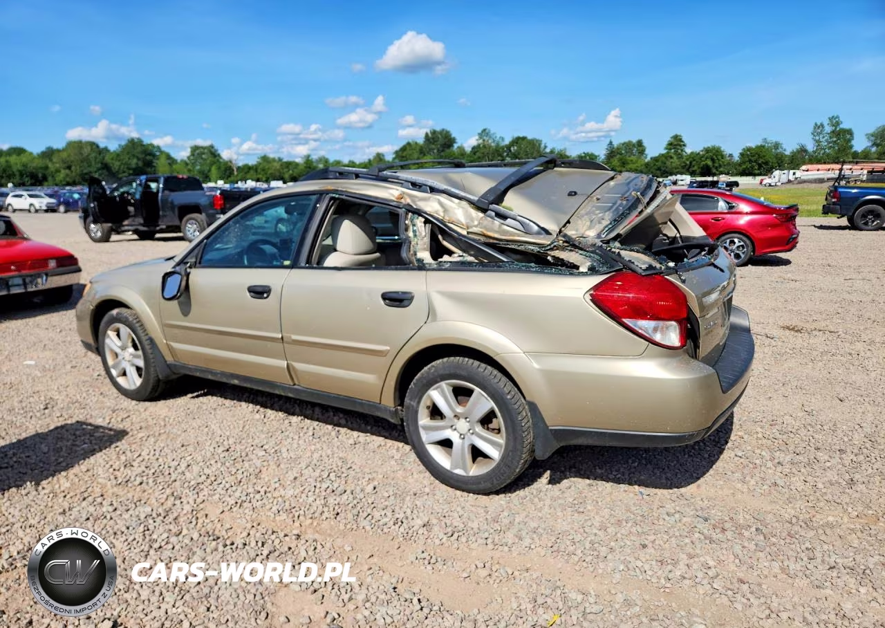 2008 Subaru Outback 2.5I VIN:4S4BP61C287342516 - 2