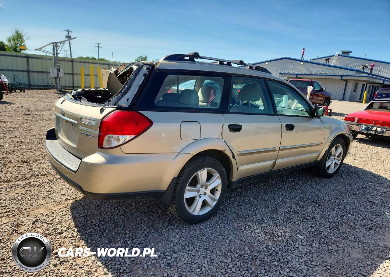 2008 Subaru Outback 2.5I VIN:4S4BP61C287342516 - 3