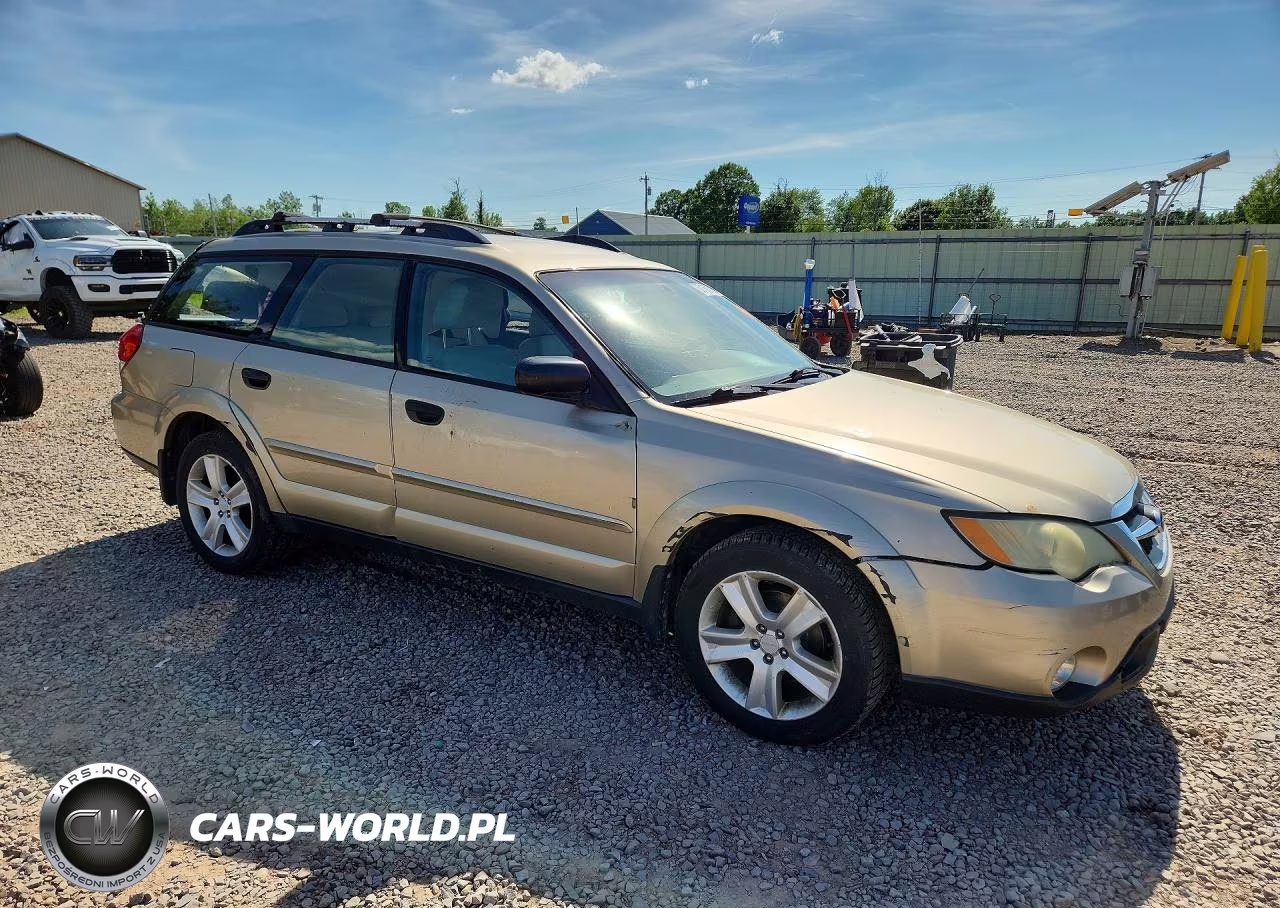 2008 Subaru Outback 2.5I VIN:4S4BP61C287342516 - 4