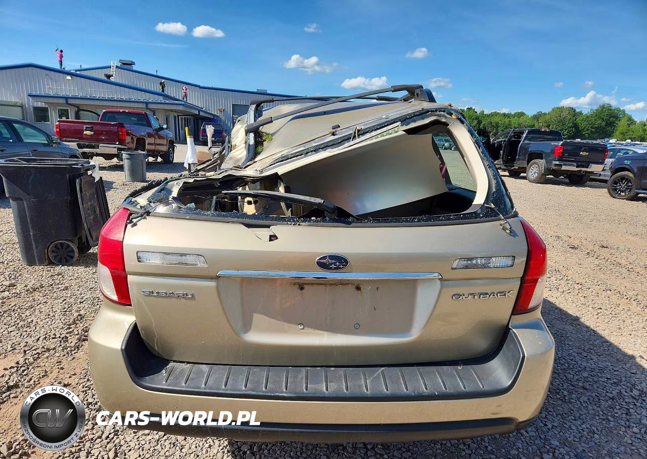 2008 Subaru Outback 2.5I VIN:4S4BP61C287342516 - 6