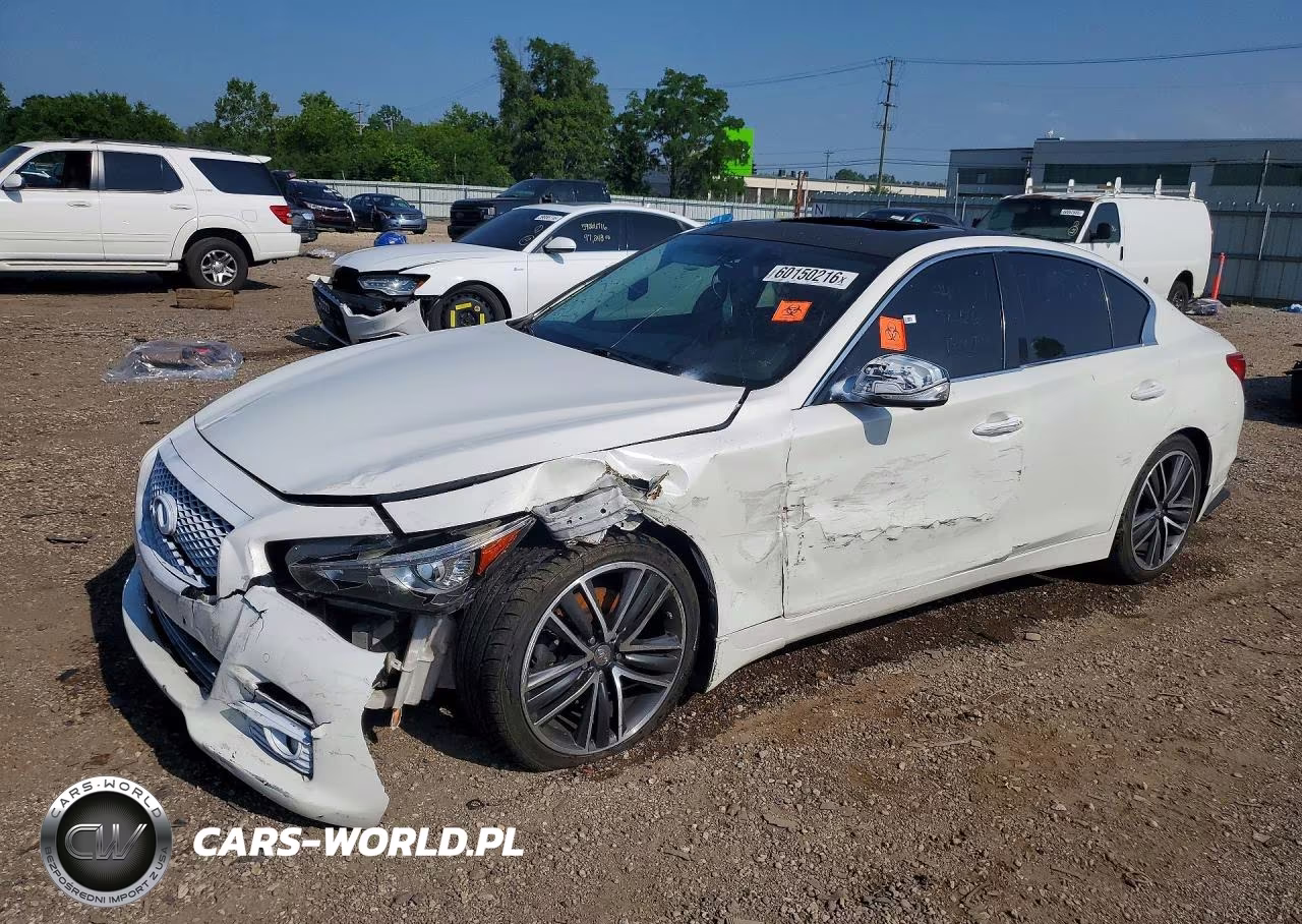 2015 Infiniti Q50 Base VIN:JN1BV7AR5FM423192 - 1