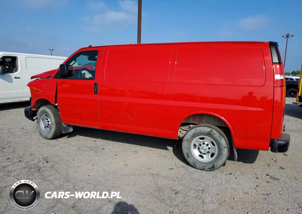 2025 Chevrolet Express 2500 Cargo Delivery Van VIN:1GCWGAFP6S1147730 - 2