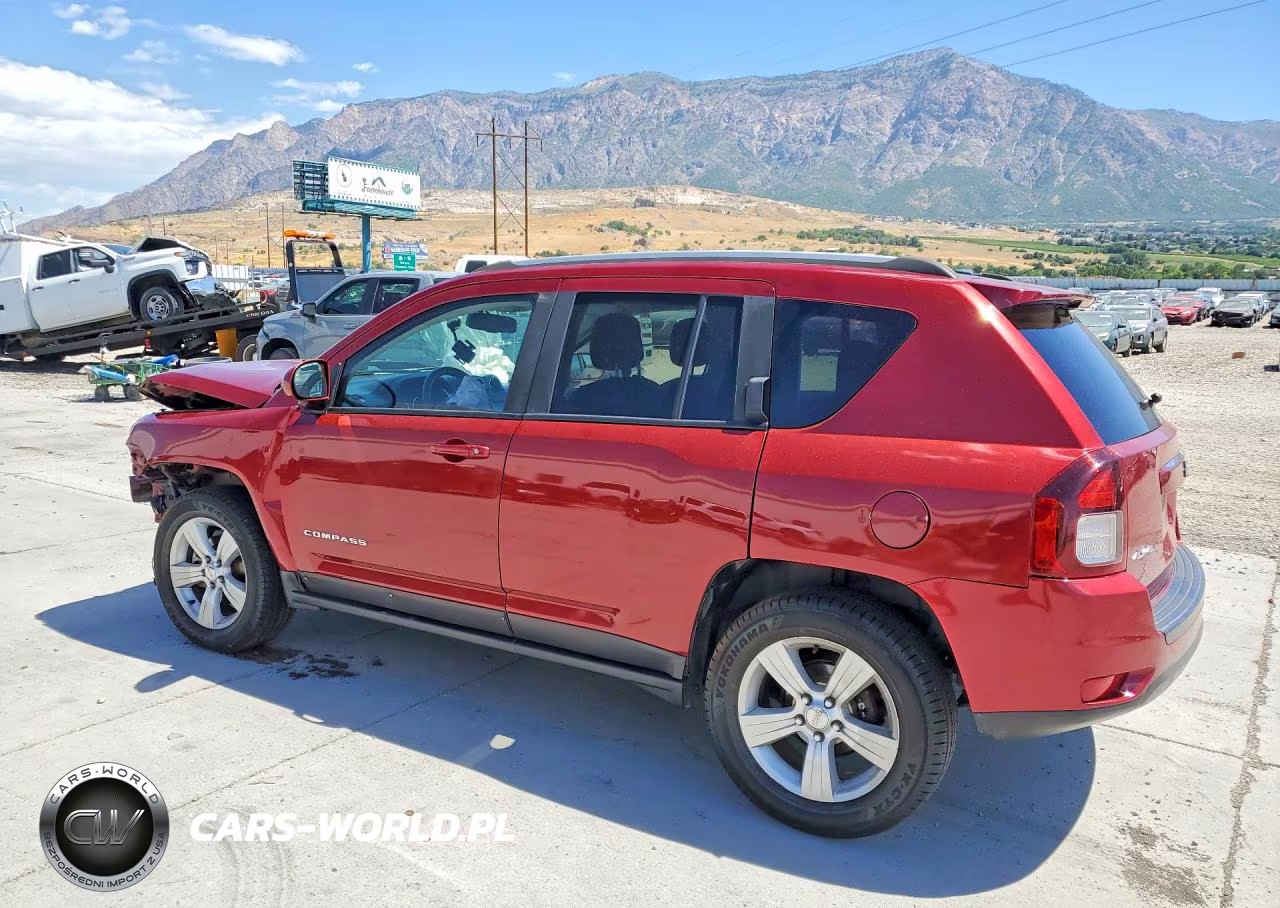 2016 Jeep Compass Latitude VIN:1C4NJDEB3GD810424 - 2