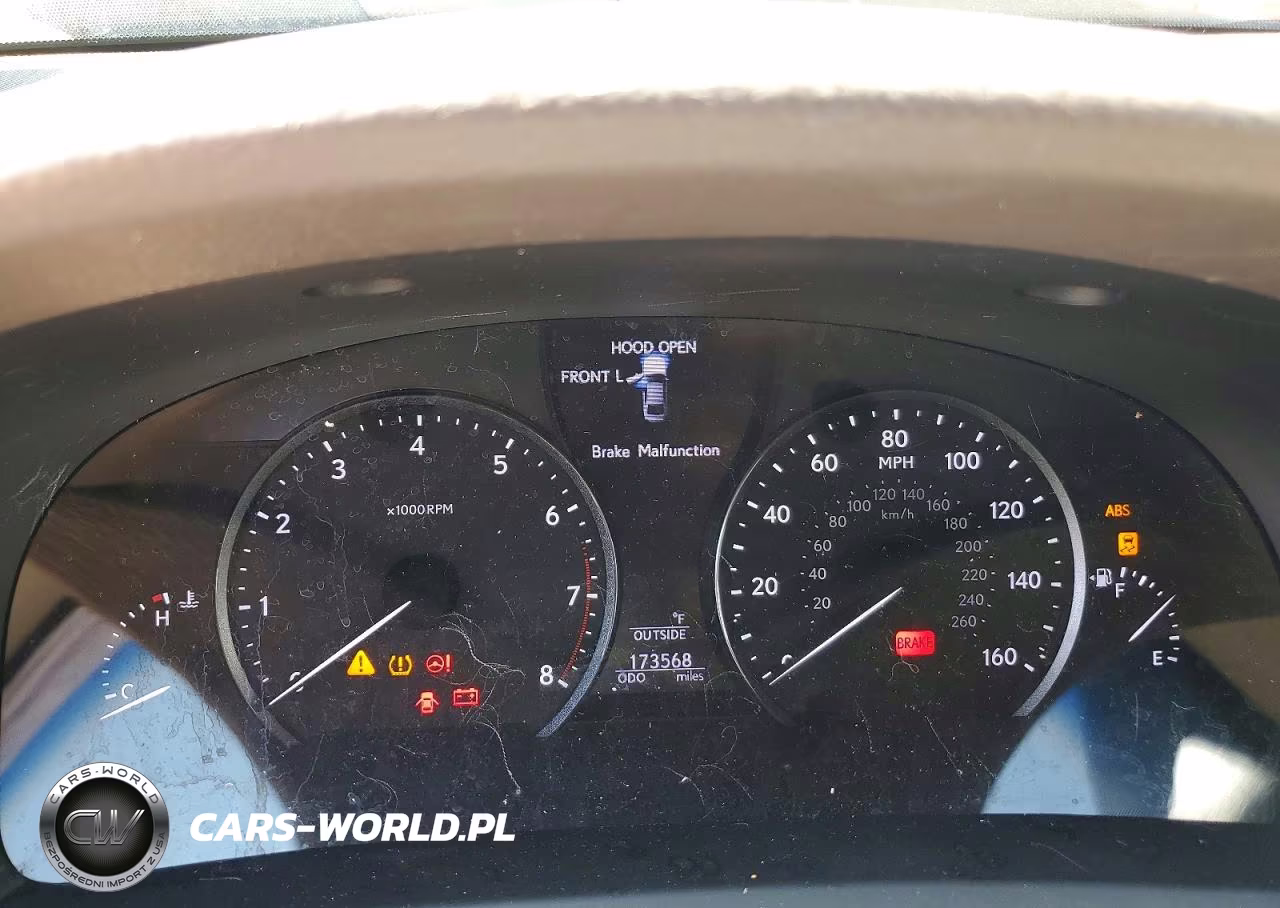 2013 Lexus Ls 460 VIN:JTHBL5EF1D5118754 - 9
