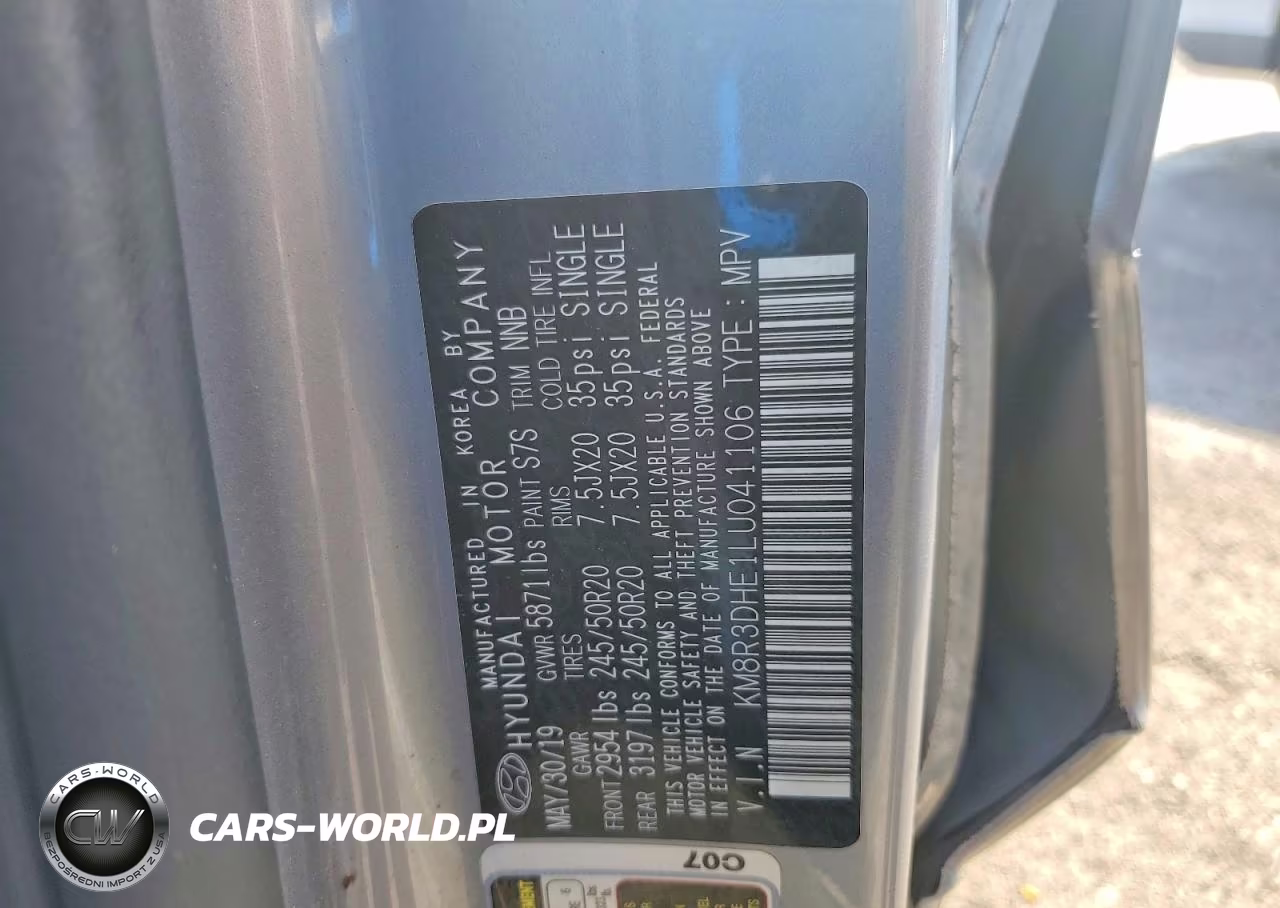 2020 Hyundai Palisade Sel VIN:KM8R3DHE1LU041106 - 13