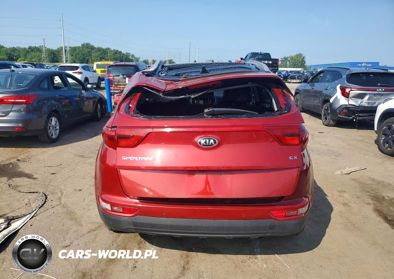 2017 Kia Sportage Ex VIN:KNDPNCAC9H7145325 - 6