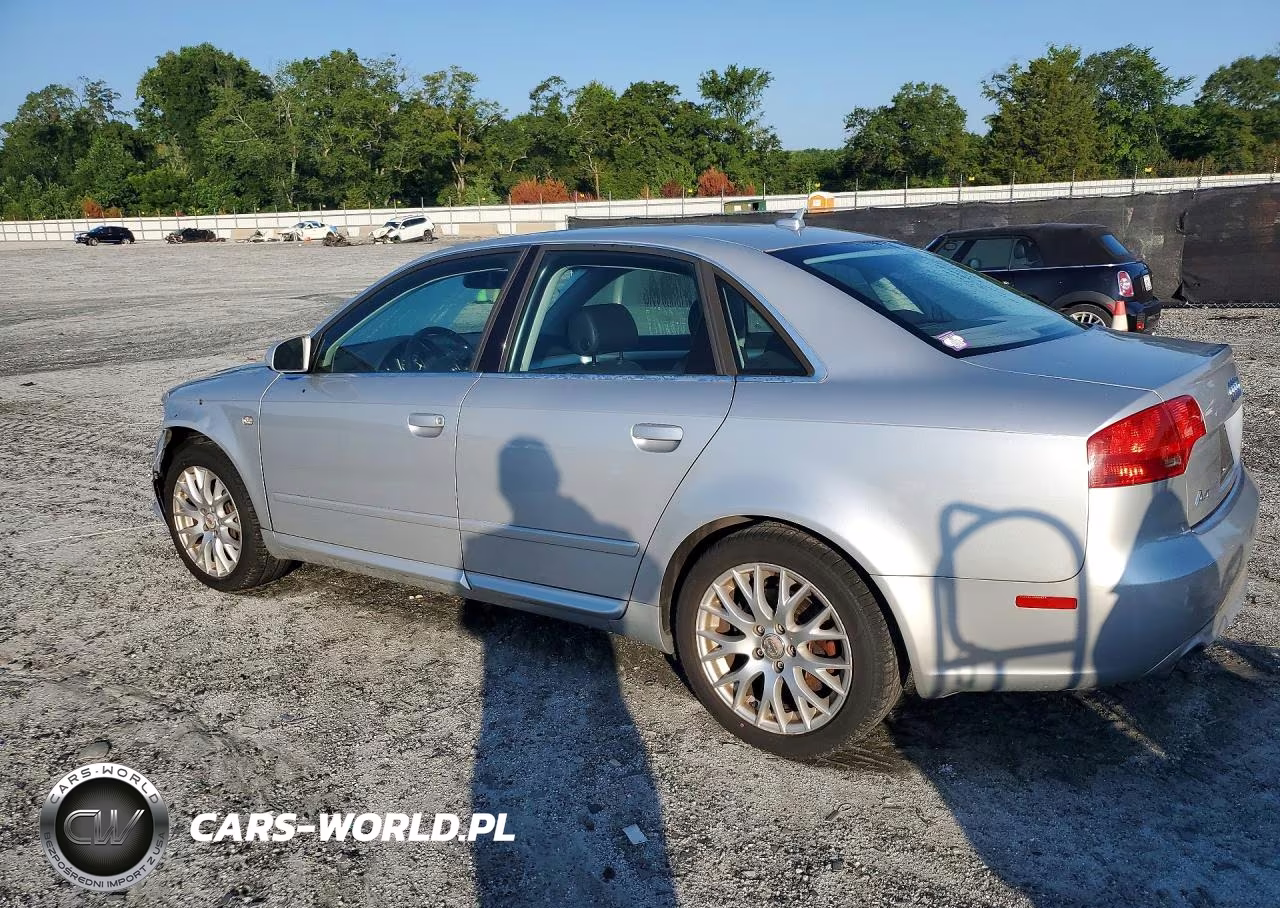 2008 Audi A4 2.0T Quattro VIN:WAUDF78E58A114085 - 2