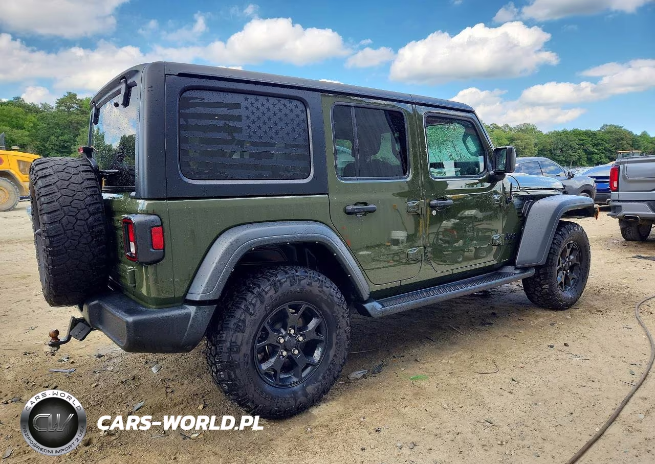 2021 Jeep Wrangler Unlimited Sport VIN:1C4HJXDG0MW753255 - 3