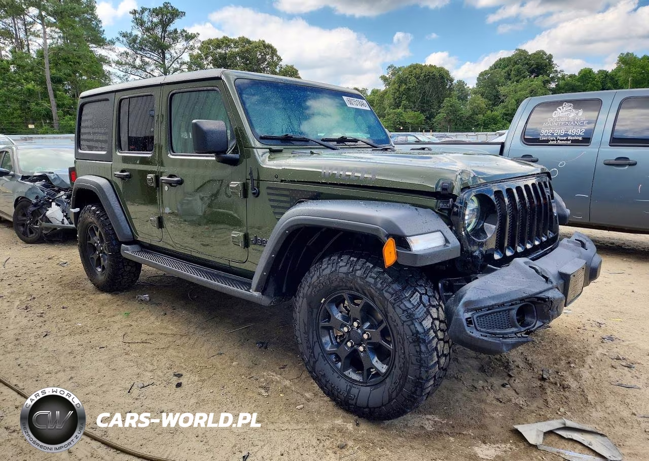 2021 Jeep Wrangler Unlimited Sport VIN:1C4HJXDG0MW753255 - 4