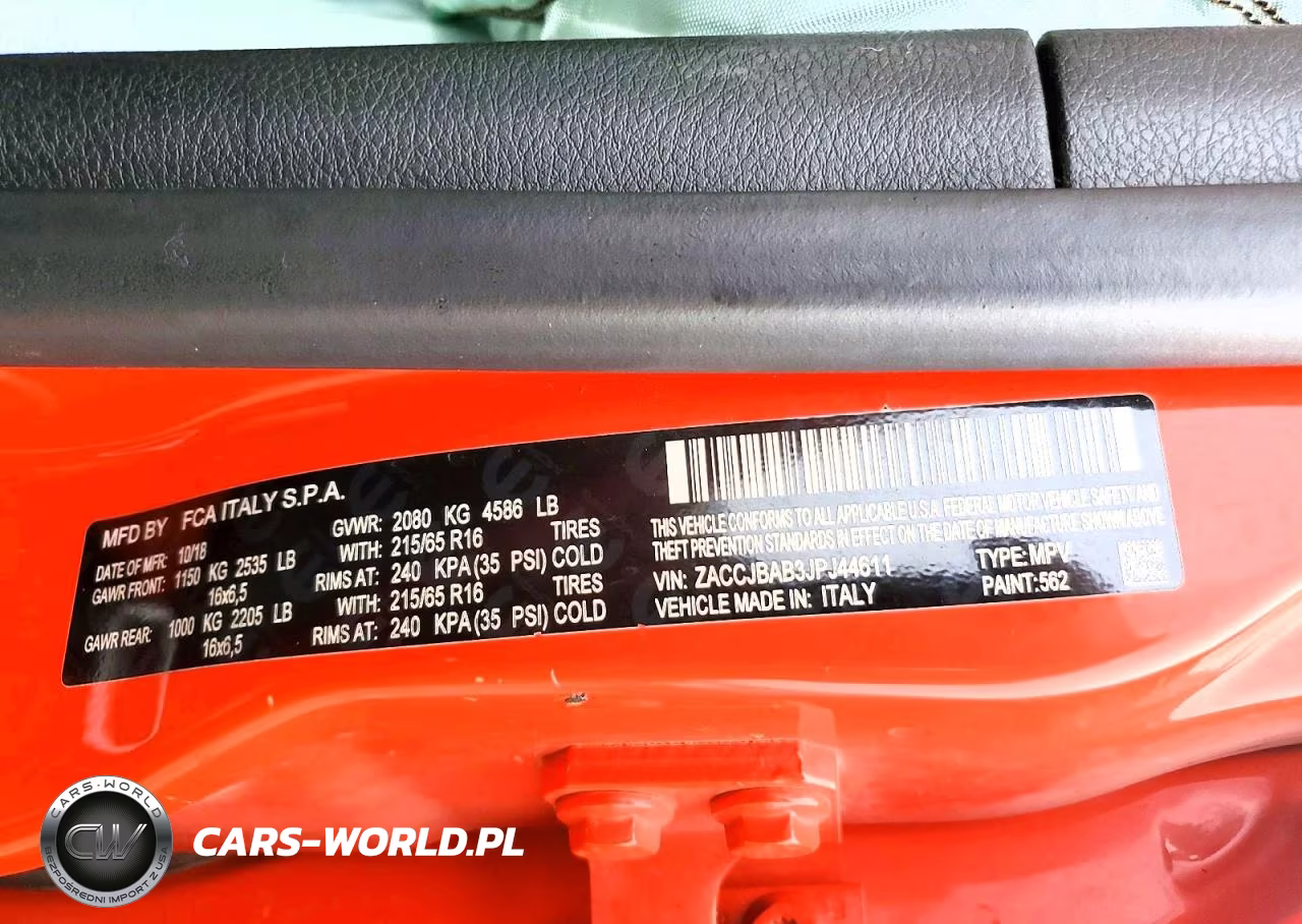 2018 Jeep Renegade Sport VIN:ZACCJBAB3JPJ44611 - 13