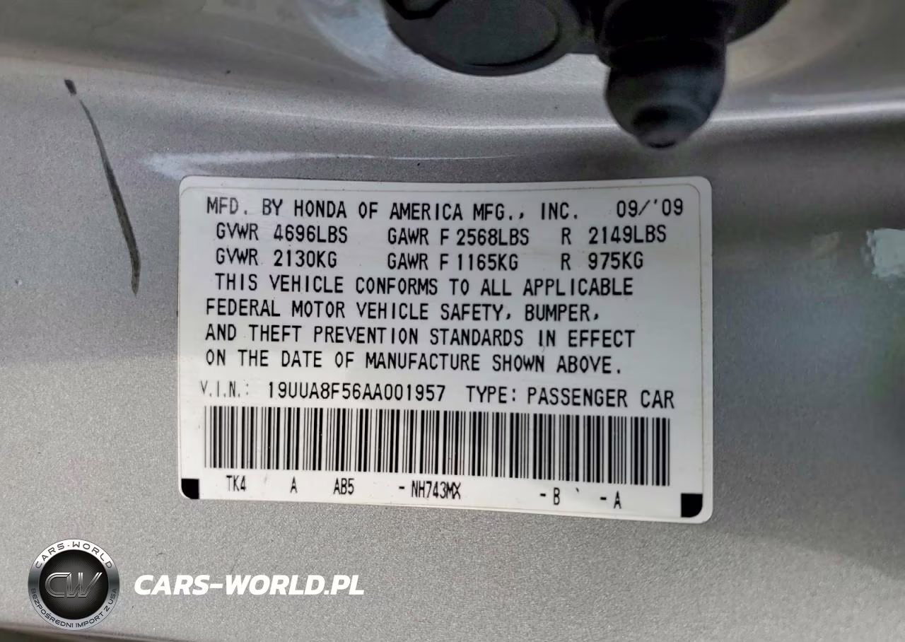 2010 Acura Tl VIN:19UUA8F56AA001957 - 13