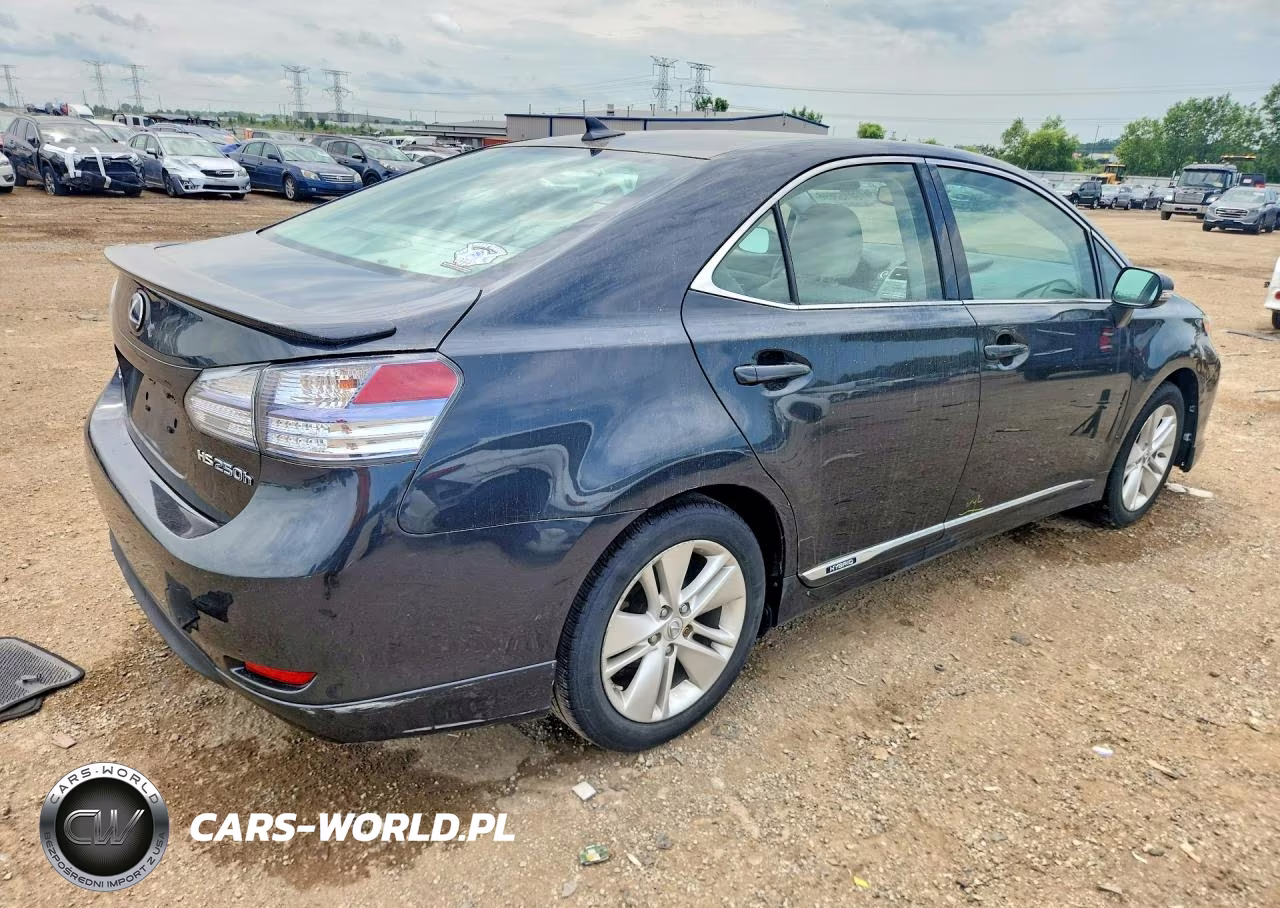 2010 Lexus Hs 250H VIN:JTHBB1BA3A2004529 - 3