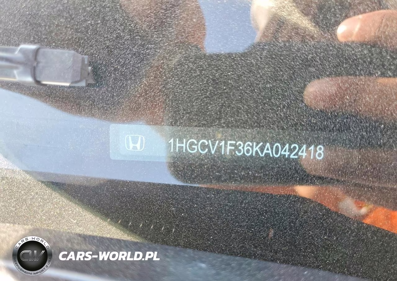 2019 Honda Accord Sport VIN:1HGCV1F36KA042418 - 12
