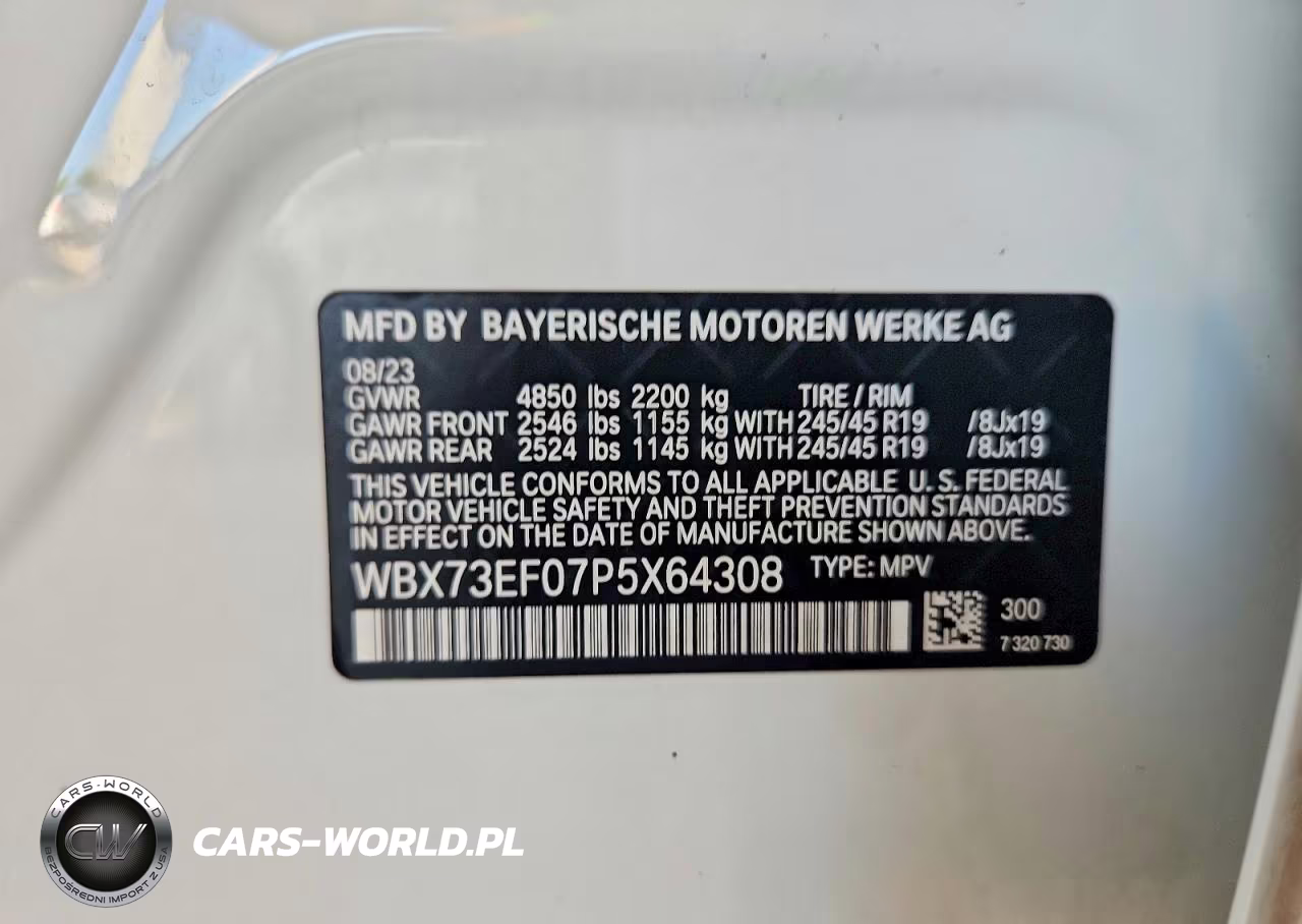 2023 BMW X1 xDrive28I VIN:WBX73EF07P5X64308 - 13