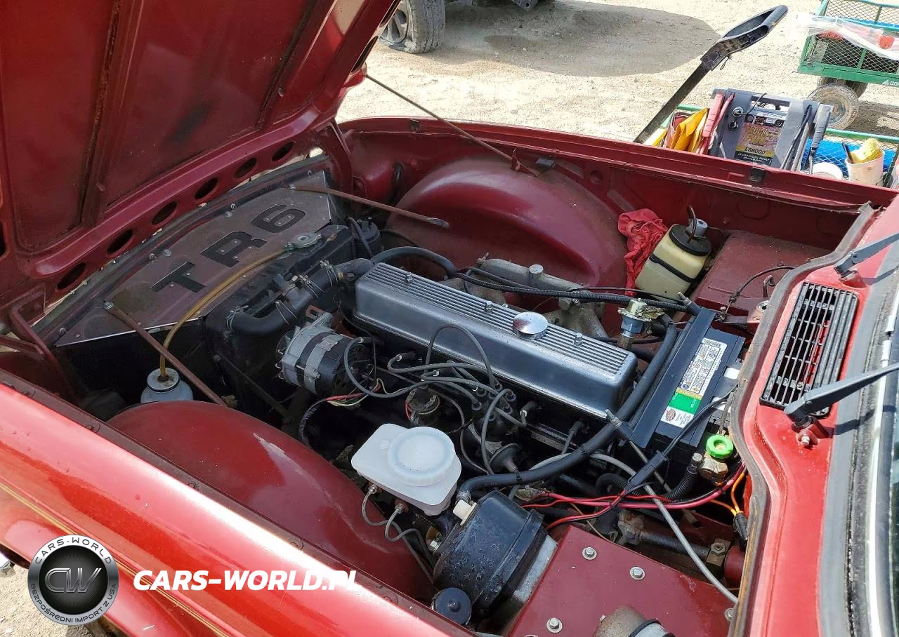 1973 Triumph Car Tr6 VIN:CF10736U - 11