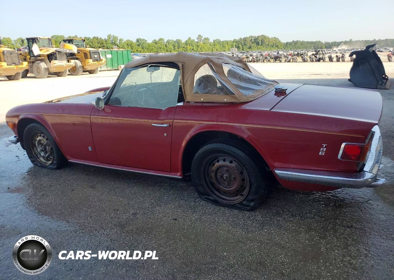 1973 Triumph Car Tr6 VIN:CF10736U - 2