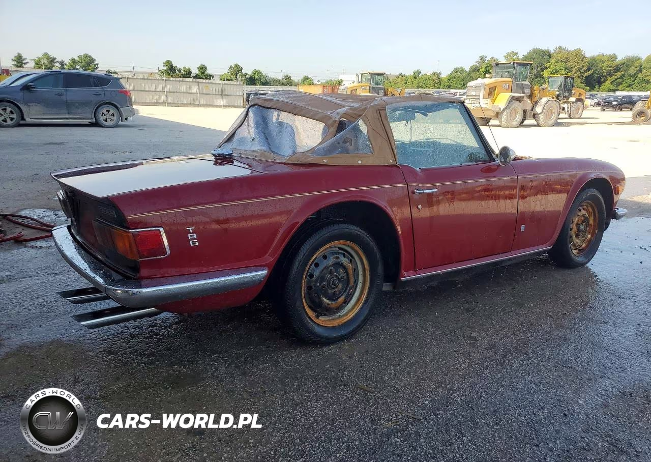 1973 Triumph Car Tr6 VIN:CF10736U - 3