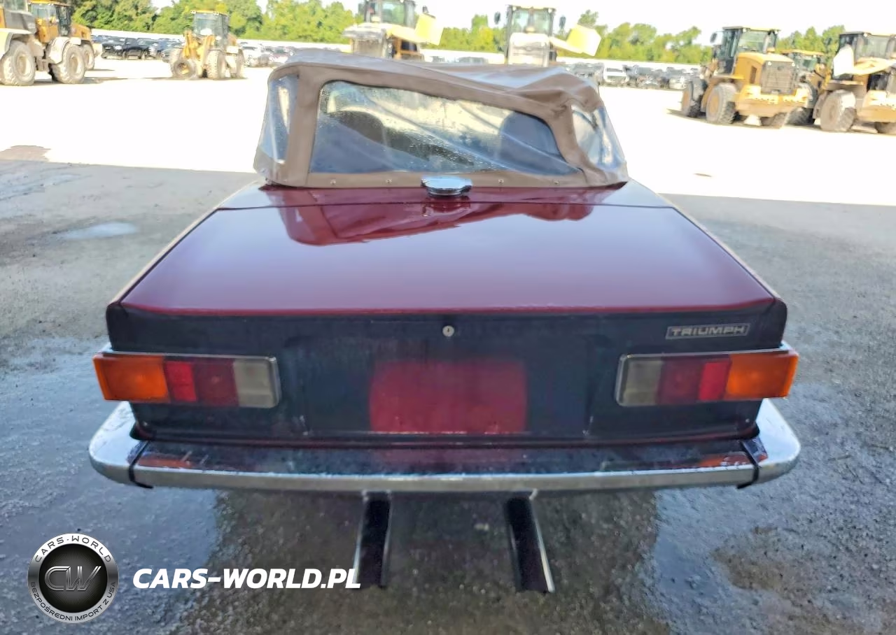 1973 Triumph Car Tr6 VIN:CF10736U - 6