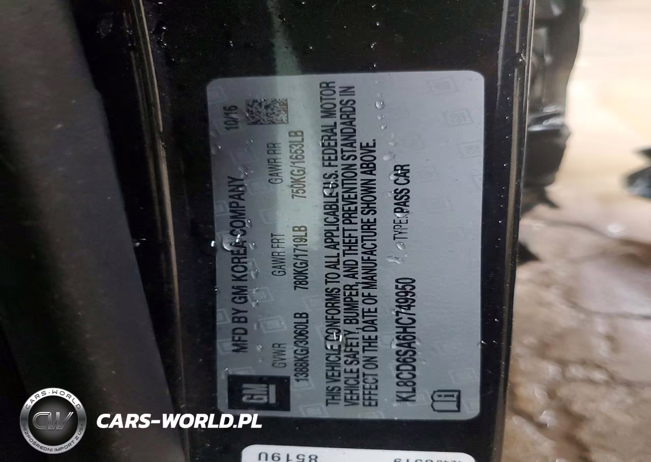2017 Chevrolet Spark 1Lt VIN:KL8CD6SA6HC749950 - 13