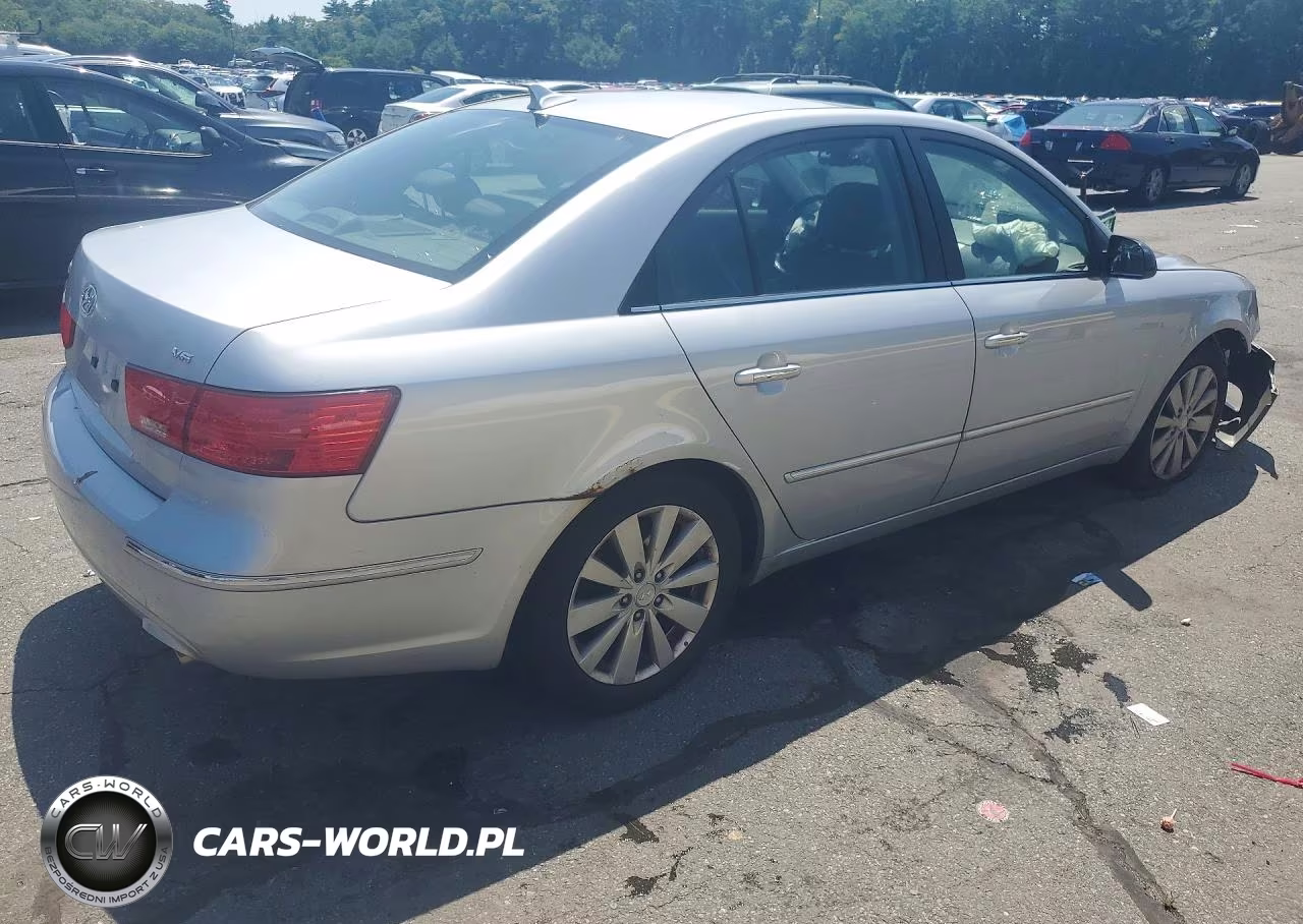 2009 Hyundai Sonata Limited V6 VIN:5NPEU46FX9H570102 - 3