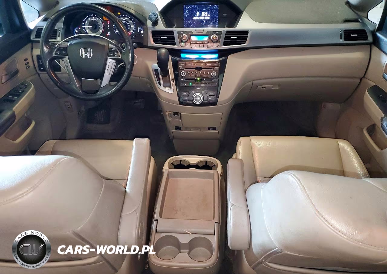 2011 Honda Odyssey Touring VIN:5FNRL5H95BB018335 - 8