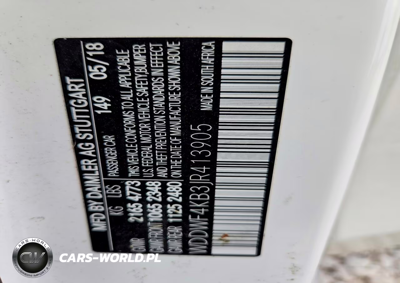 2018 Mercedes-Benz C 300 4Matic VIN:WDDWF4KB3JR413905 - 12