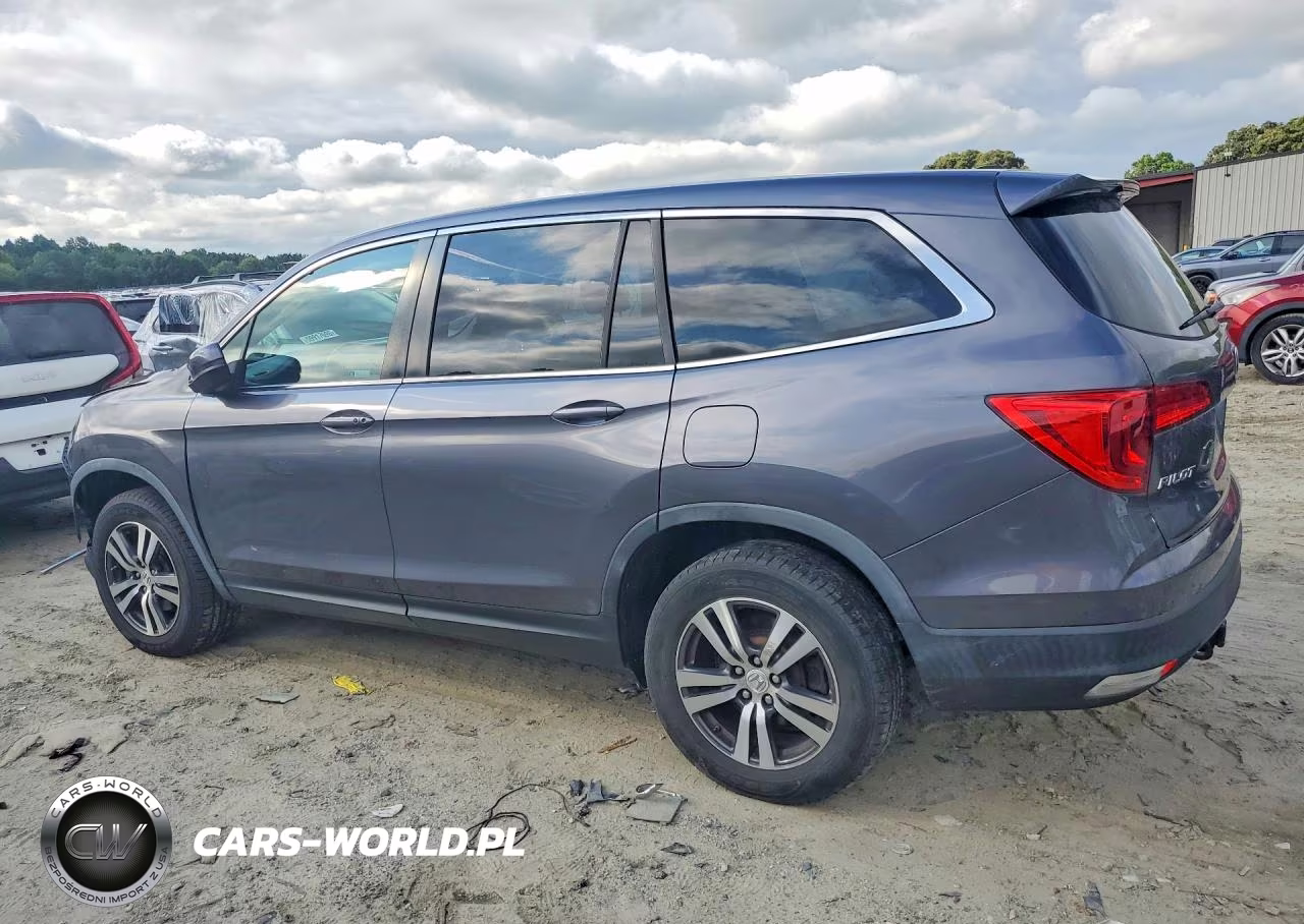 2017 Honda Pilot Exl VIN:5FNYF6H51HB093046 - 2