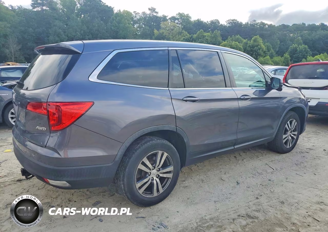 2017 Honda Pilot Exl VIN:5FNYF6H51HB093046 - 3