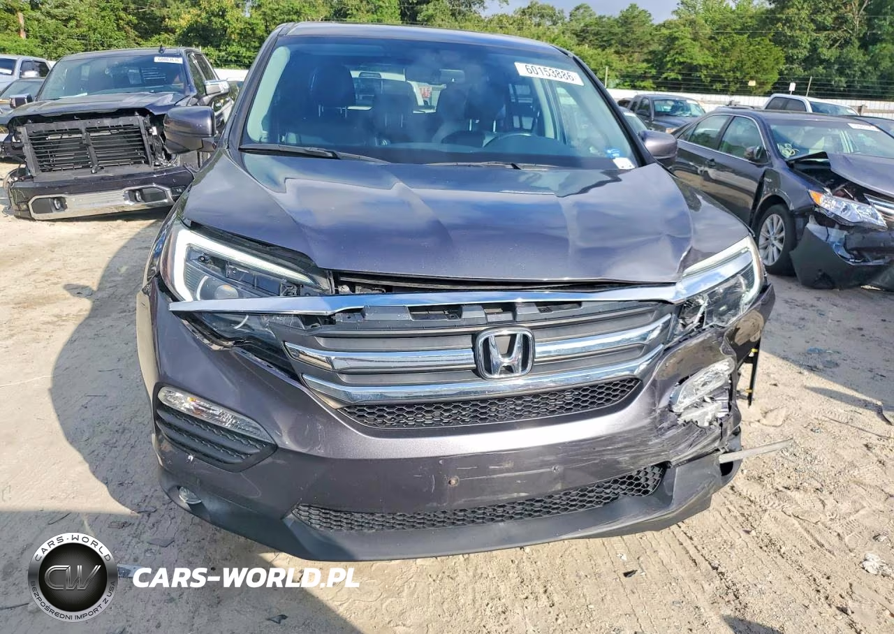 2017 Honda Pilot Exl VIN:5FNYF6H51HB093046 - 5
