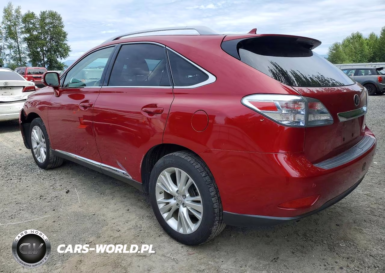 2011 Lexus Rx 450H VIN:JTJBC1BA7B2037434 - 2