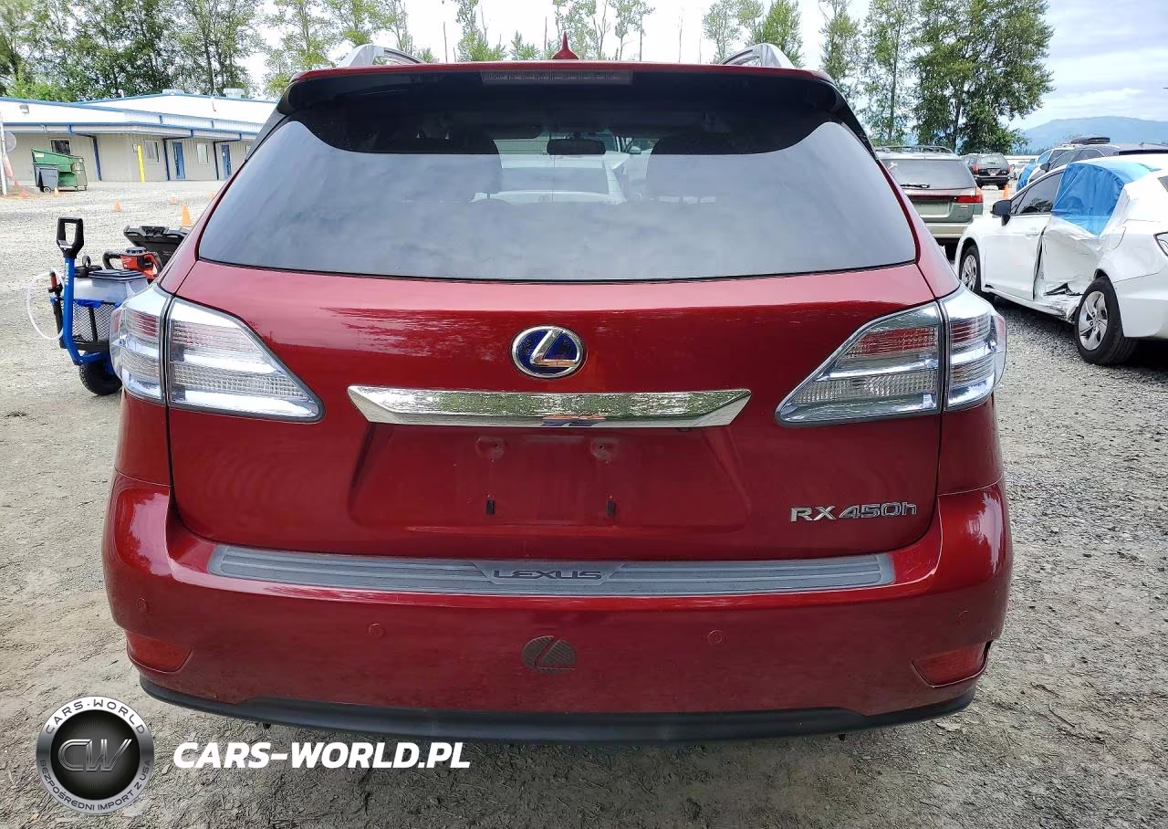 2011 Lexus Rx 450H VIN:JTJBC1BA7B2037434 - 6