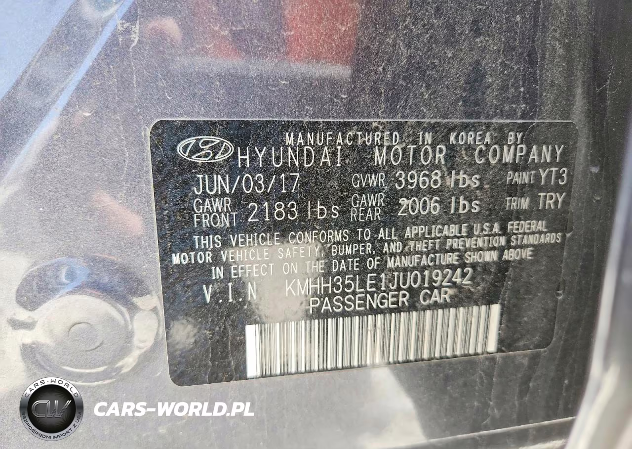 2018 Hyundai Elantra Gt Base VIN:KMHH35LE1JU019242 - 12