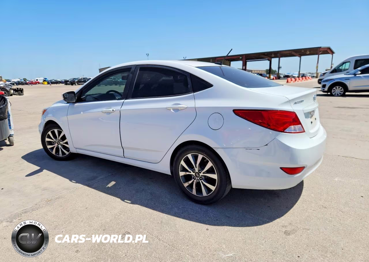 2016 Hyundai Accent Se VIN:KMHCU4AE8GU117178 - 2