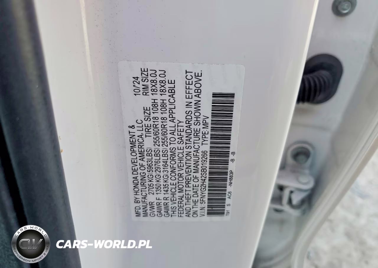 2025 Honda Pilot Exl VIN:5FNYG2H42SB019266 - 13