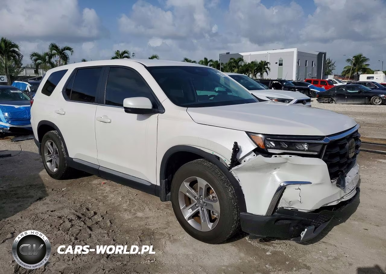 2025 Honda Pilot Exl VIN:5FNYG2H42SB019266 - 4