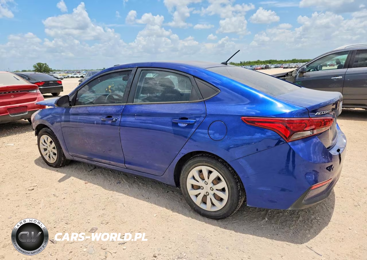 2019 Hyundai Accent Se VIN:3KPC24A3XKE085818 - 2