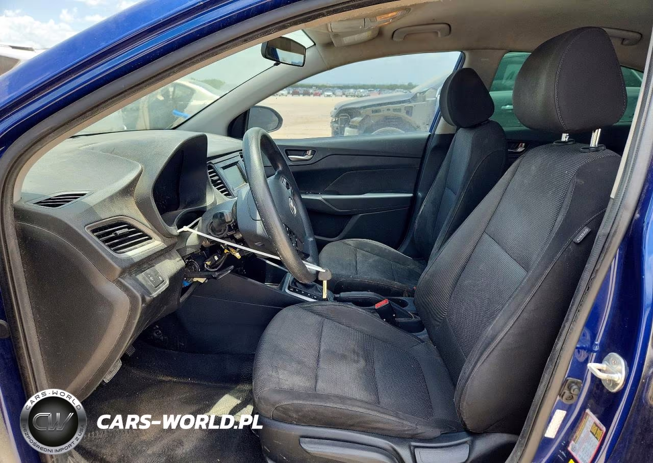 2019 Hyundai Accent Se VIN:3KPC24A3XKE085818 - 7