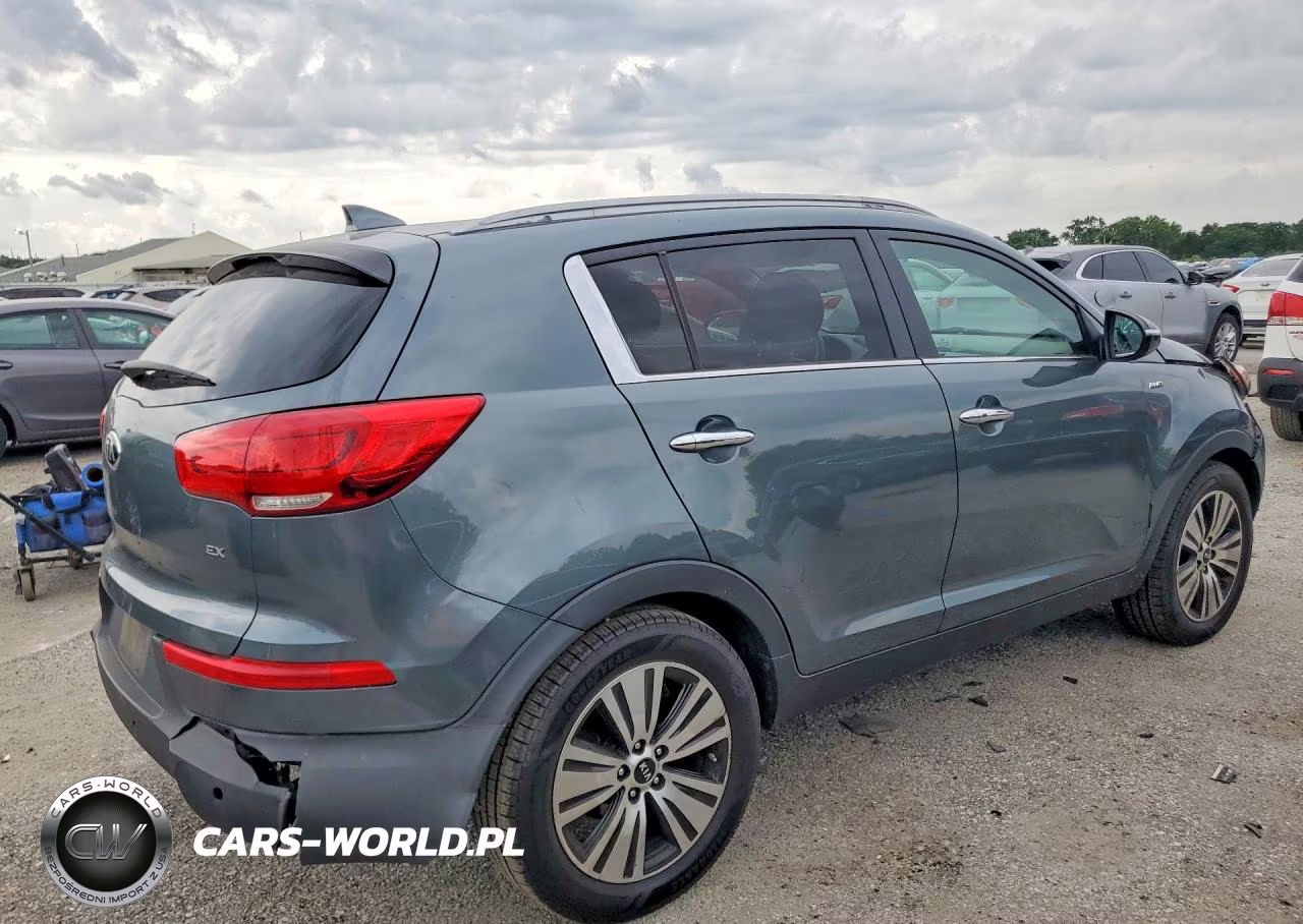 2014 Kia Sportage Ex VIN:KNDPCCAC2E7579121 - 3