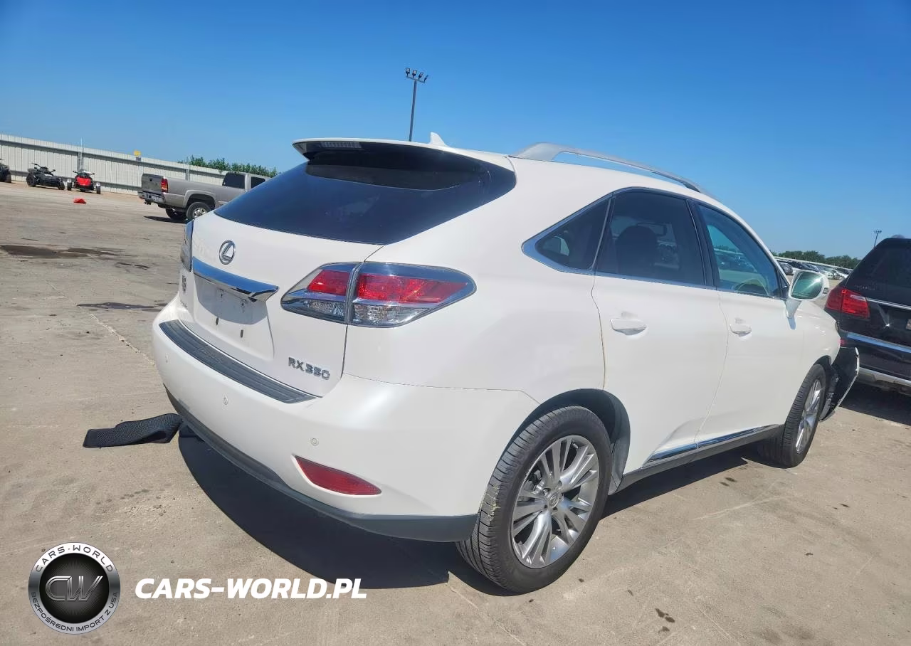 2013 Lexus Rx 350 VIN:2T2ZK1BA6DC123614 - 3